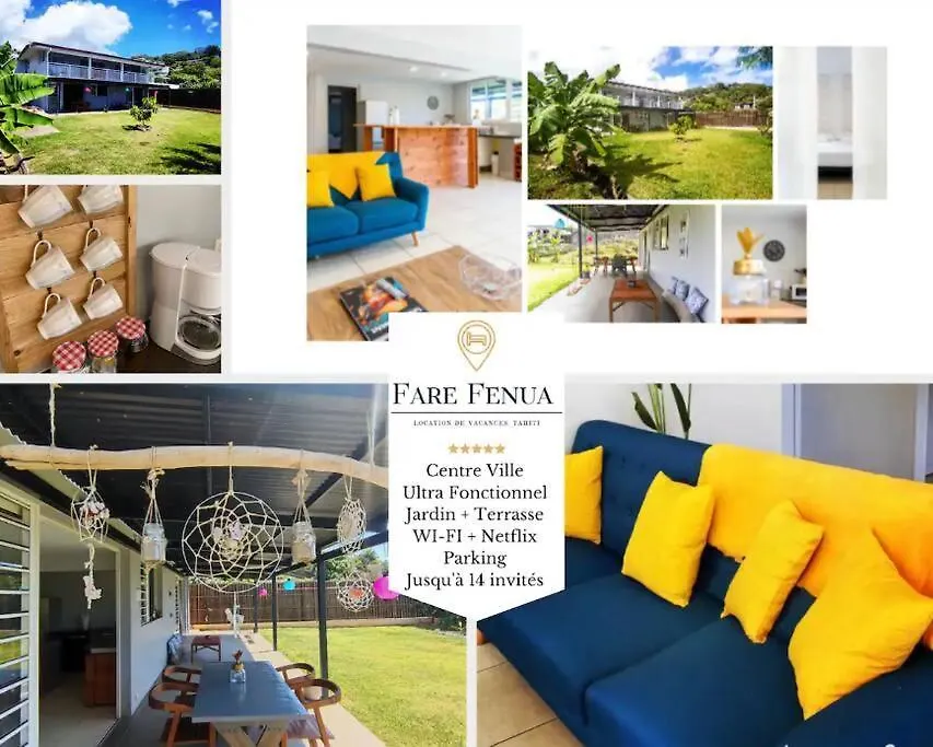 Villa Fare Fenua Maison 270M2 15P Papeete